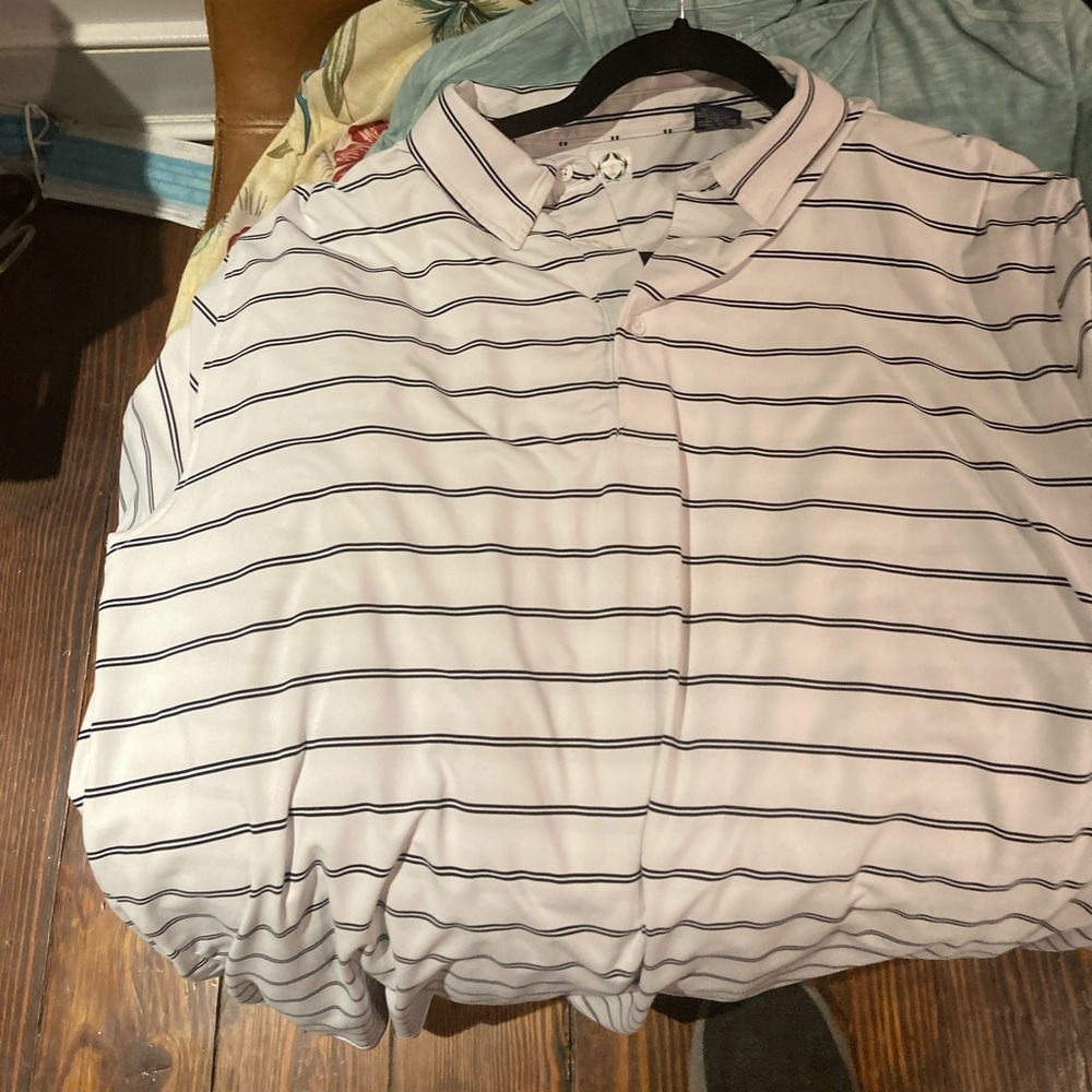 Striped polo xl shirt